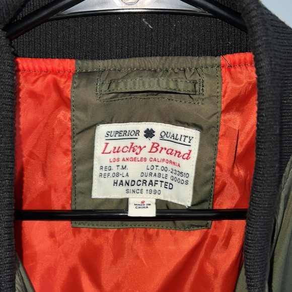 Lucky Brand Men’s Bomber Jacket - Picture 2 of 2